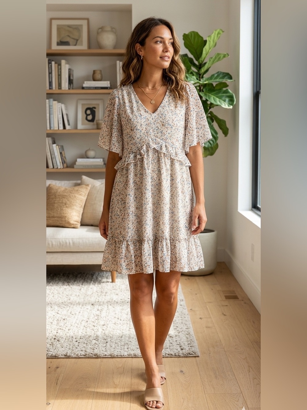Manydress Cream Blouse